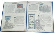 Postal Commemorative Society Great American Trains Folio 1988 Vintage Stamps