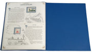 Postal Commemorative Society Great American Trains Folio 1988 Vintage Stamps