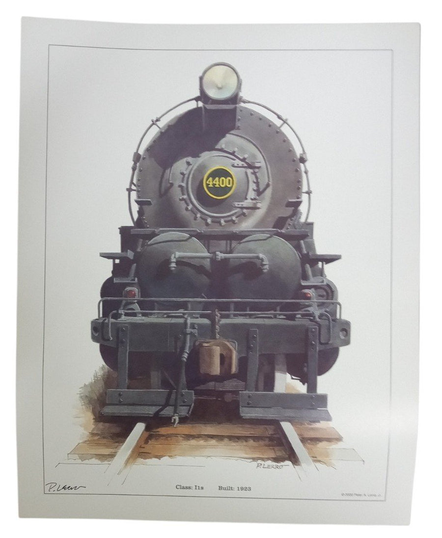 Pennsylvania Railroad I1S Train Art Print 11"x14" Signed By Peter Lerro 2000