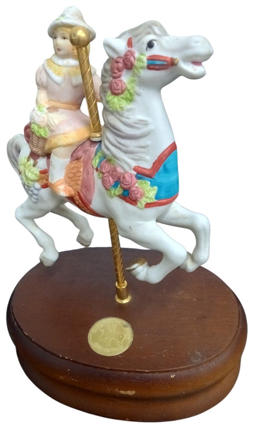 Kmart Carousel Collection 2nd Edition Music Box 1991 Retro Collectible Nostalgic