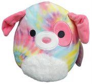 Squishmallows Shena Dog Plushie 8" New With Tags 2023 Tie Dye Pattern Cute