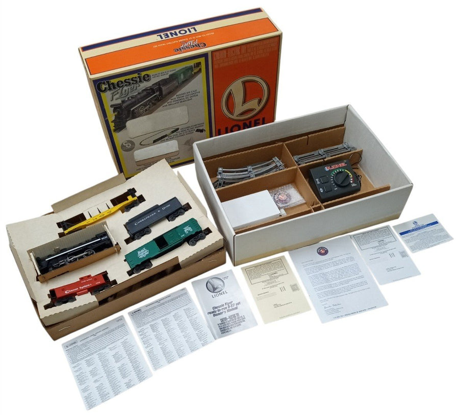 Lionel Chessie Flyer Train Set W/Original Box 1997 Retro Collectible Untested