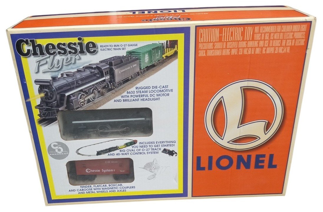 Lionel Chessie Flyer Train Set W/Original Box 1997 Retro Collectible Untested