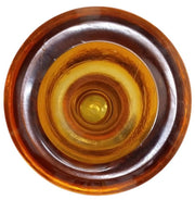 Amber Glass Floor Vase 30" High Collectible Decorative Ornate Home Accents