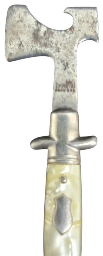 Imperial Hatchet Bottle Opener Likely 1950s Vintage Collectible Nostalgic