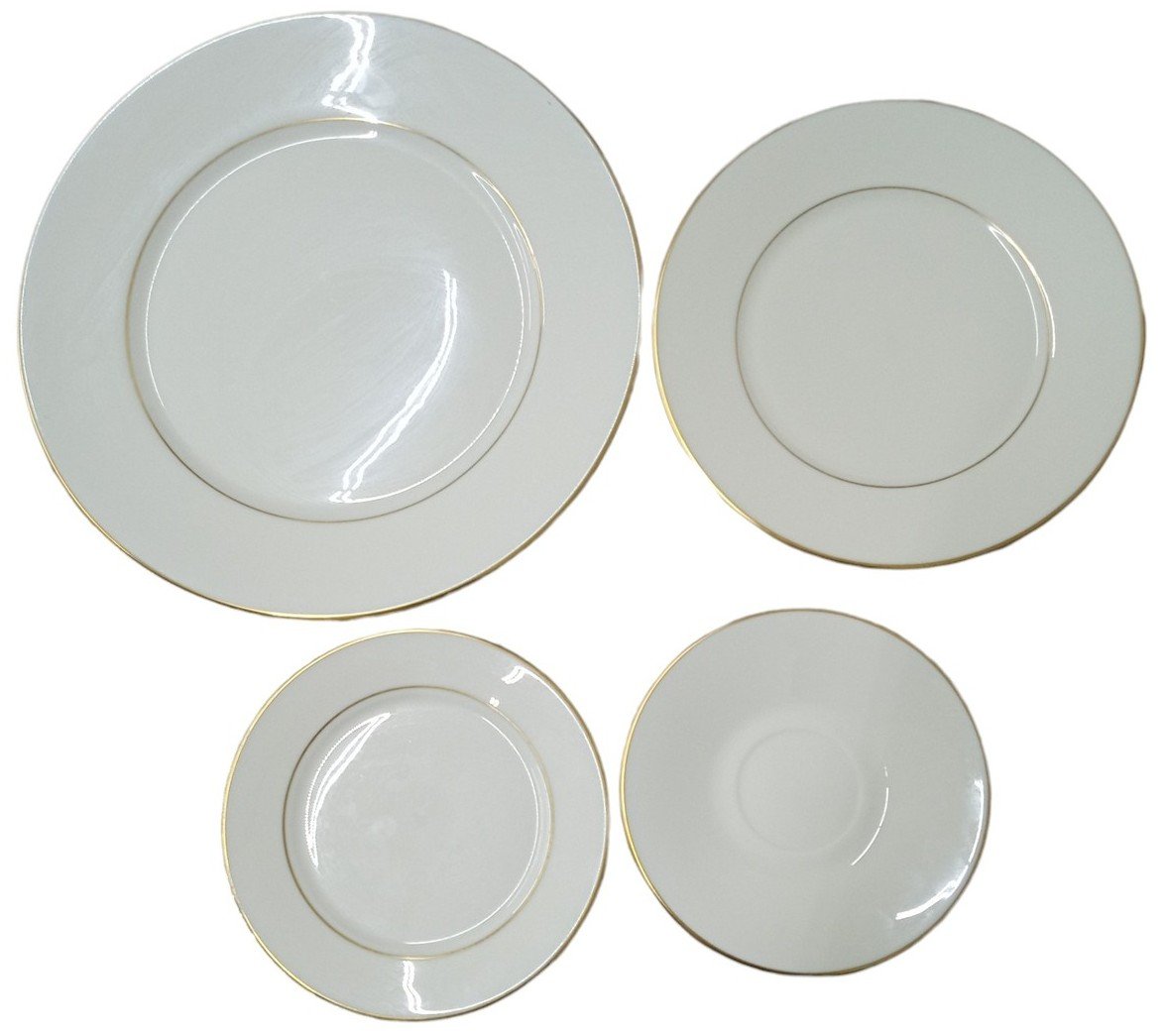 Lenox Cosmopolitan Collection Hayworth Pattern Dish Set 53 Pc Likely 1980s