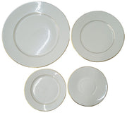 Lenox Cosmopolitan Collection Hayworth Pattern Dish Set 53 Pc Likely 1980s