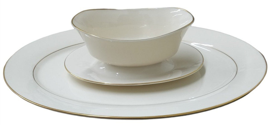 Lenox Cosmopolitan Collection Hayworth Pattern Dish Set 53 Pc Likely 1980s