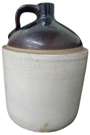 Stoneware 2 Gallon Jug/Crock Likely 1960s Vintage Collectible Nostalgic
