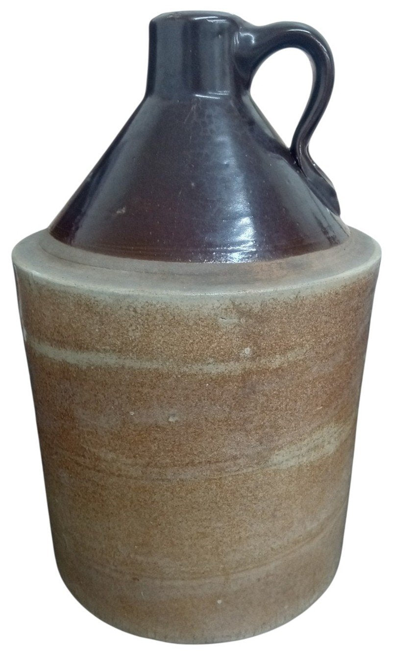 Stoneware Jug/Crock 12" Likely 1960s Vintage Rustic Decorative Nostalgic