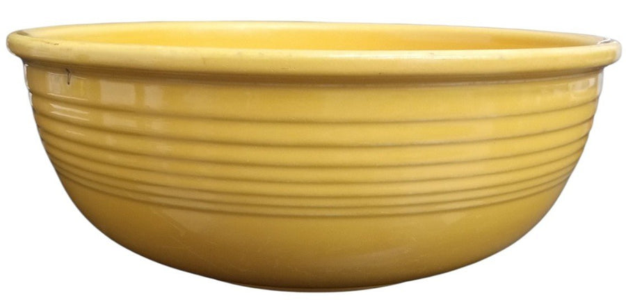 Fiesta Vintage Yellow 9" Salad Serving Bowl Vintage Collectible Serveware