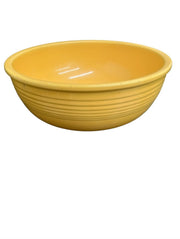 Fiesta Vintage Yellow 9" Salad Serving Bowl Vintage Collectible Serveware
