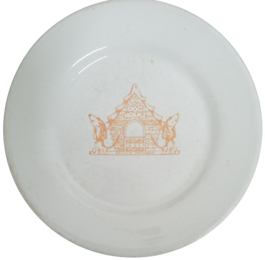 Youngstown Dog House Restaurant Plates Likely 1950s Vintage Ohio History