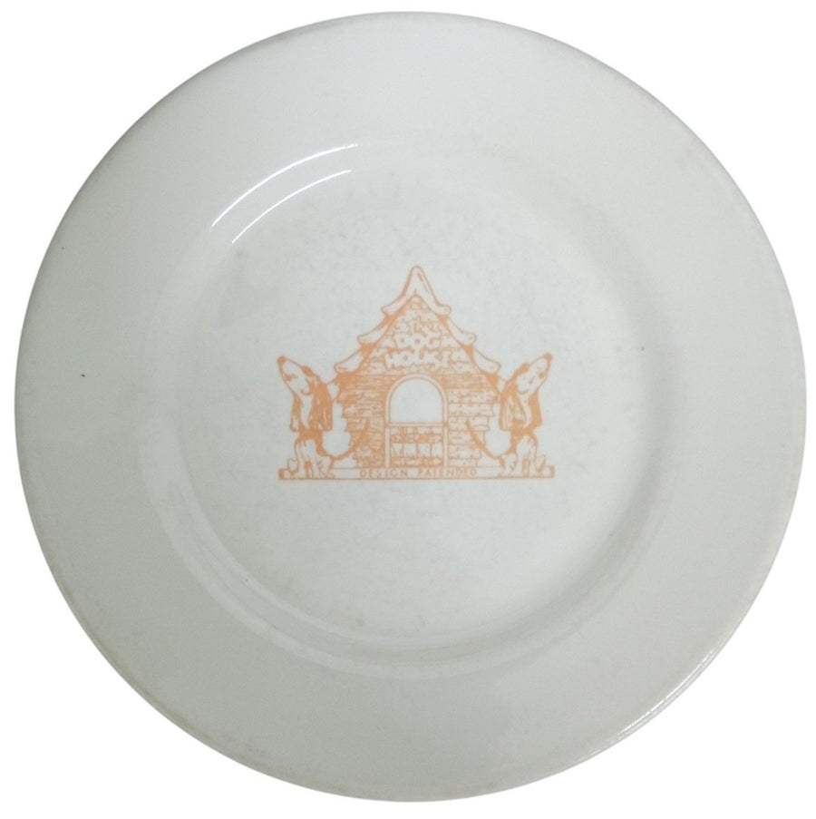 Youngstown Dog House Restaurant Plates Likely 1950s Vintage Ohio History