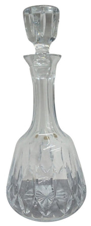 Atlantis Crystal Glass Decanter W/Stopper Vintage Collectible Glassware