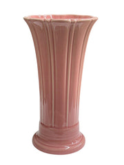 Fiesta - Peony Pink Medium Flower Vase Homer Laughlin HLC Ceramic Collectible Decor