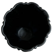 Fiesta - Foundry Black Medium Flower Vase Homer Laughlin HLC Ceramic Collectible Decor