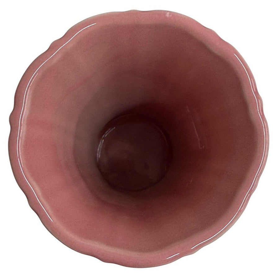 Fiesta - Peony Pink Small Flower Vase Homer Laughlin HLC Ceramic Collectible Decor