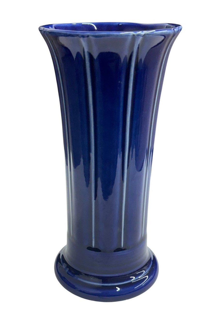 Fiesta - Twilight Blue Small Flower Vase Homer Laughlin HLC Ceramic Collectible Decor