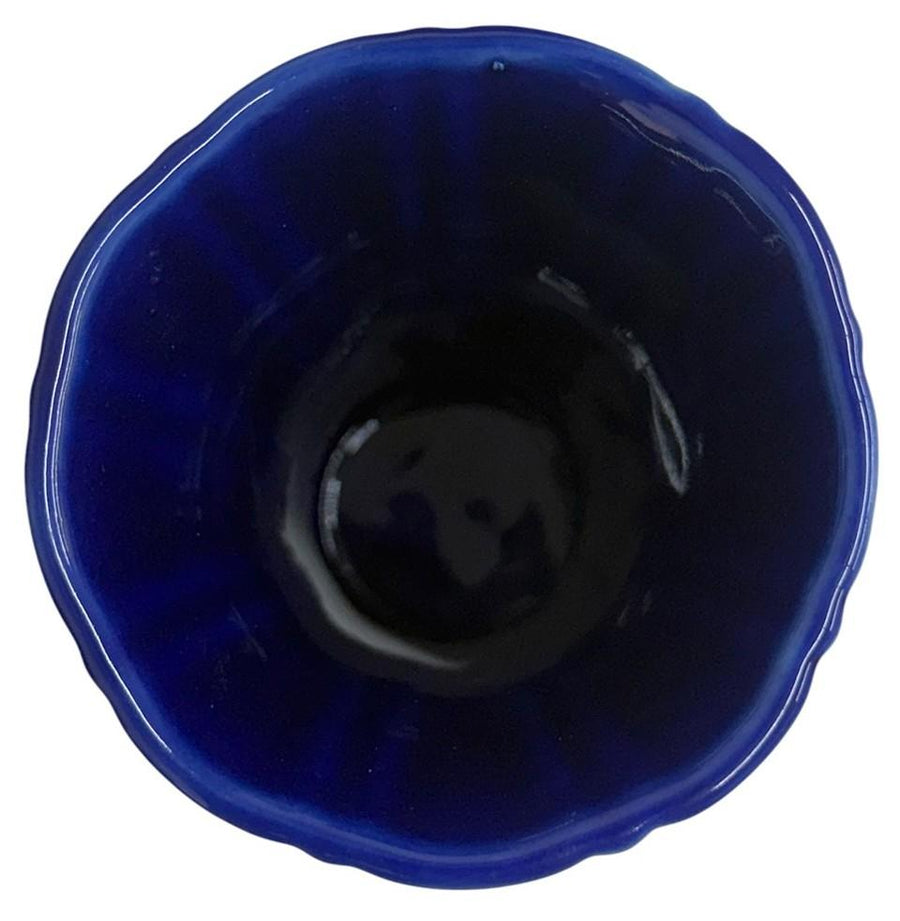 Fiesta - Twilight Blue Small Flower Vase Homer Laughlin HLC Ceramic Collectible Decor