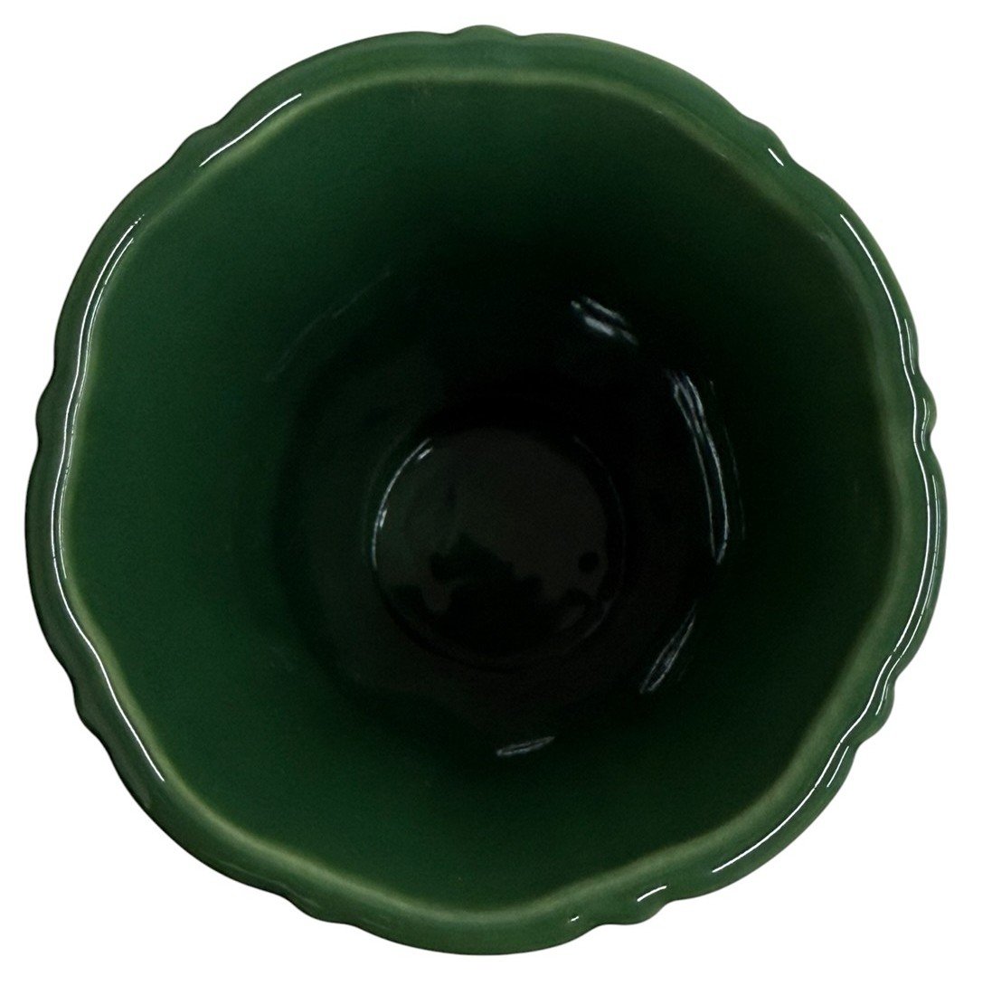 Fiesta - Jade Green Small Flower Vase Homer Laughlin HLC Ceramic Collectible Decor