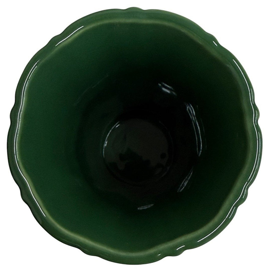 Fiesta - Jade Green Small Flower Vase Homer Laughlin HLC Ceramic Collectible Decor