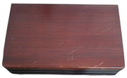 Rogers Bros 1847 Lovelace Silverware Set 42 Pc W/Wooden Case Vintage Collectible