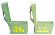 Hasbro GI Joe Ammo Boxes & Field Phone Accessories Likely 1960s Vintage Retro
