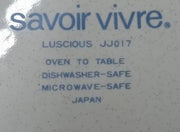 Savoir Vivre Luscious Pattern Pasta Bowls Set Of 3 Retro Collectible Serveware