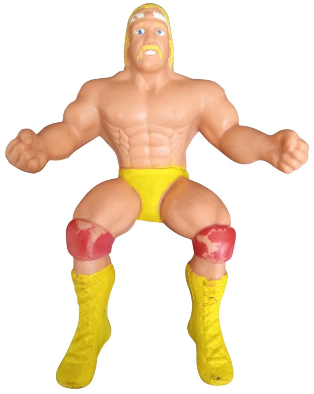 WWF LJN Thumb Wrestler Toys Hulk Hogan Nikolai Volkoff 1985 Vintage Retro