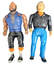 Galoob A-Team Action Figures B.A. Baracus Hannibal Murdock Face Retro 1980s Mr.T