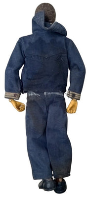 GI Joe Shore Patrol Figure W/Extra Jacket 1960s Vintage Retro Collectible