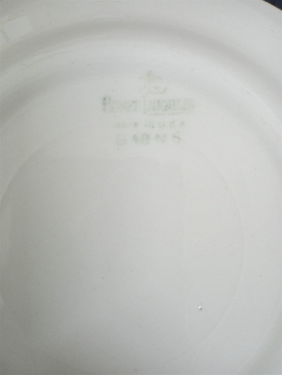 Homer Laughlin Susan Bread & Butter Plates Set Of 5 Likely 1950s Serveware