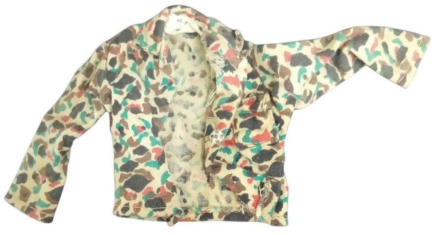 GI Joe Land Adventurer & Navy Attack Shirts Likely 1960s Vintage Collectible