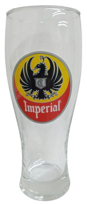 Imperial Cerveza Beer Glass Breweriana Glassware Vintage Collectible Drinkware