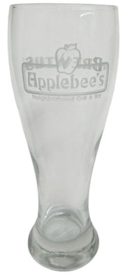 Applebee's Brewtus 20oz Glass 1990s Vintage Retro Barware Restaurantware
