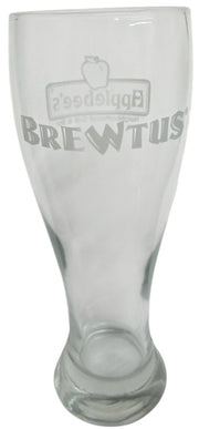 Applebee's Brewtus 20oz Glass 1990s Vintage Retro Barware Restaurantware