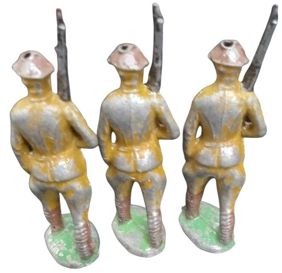 Barclay Lead Soldier Toys Set Of 4 Likely 1930s Vintage Collectible