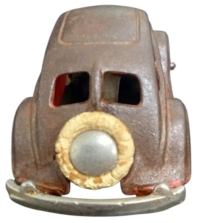 Hubley Chrysler Airflow Cast Iron Toy Car 1930s Vintage Antique Collectible