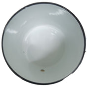 PicnicPlace White Enamel Drink Dispenser 5 Gallons Rustic Farmhouse Decorative