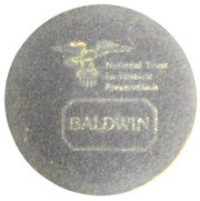 Baldwin Brass Candle Holder 4.25" National Trust For Historic Preservation Decor