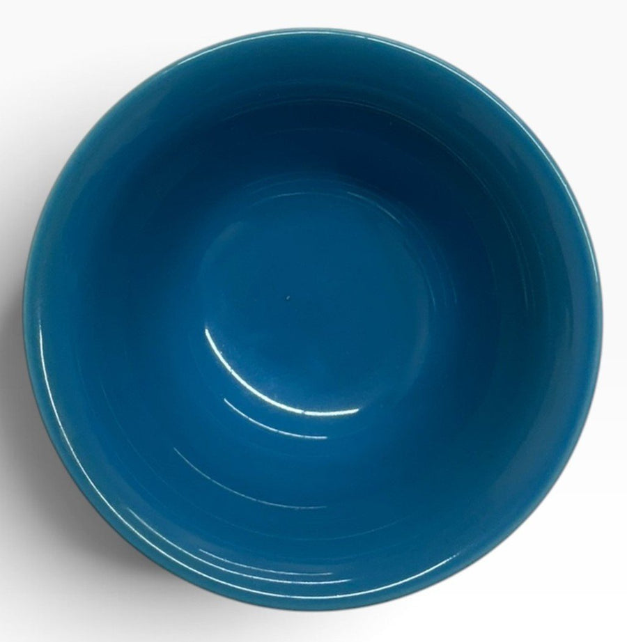 Fiesta - Peacock Blue Bouillon Bowl Homer Laughlin HLC Ceramic Bowl