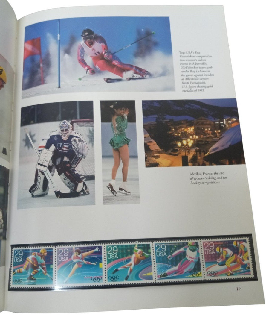 USPS 1992 Commemorative Stamp Collection Vintage Retro Postal Memorabilia