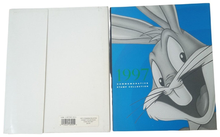 USPS 1997 Commemorative Stamp Collection Bugs Bunny Humphrey Bogart Vintage