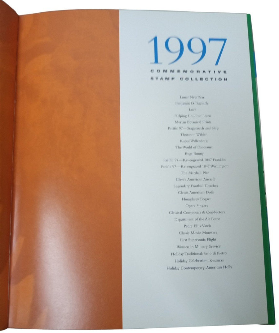 USPS 1997 Commemorative Stamp Collection Bugs Bunny Humphrey Bogart Vintage