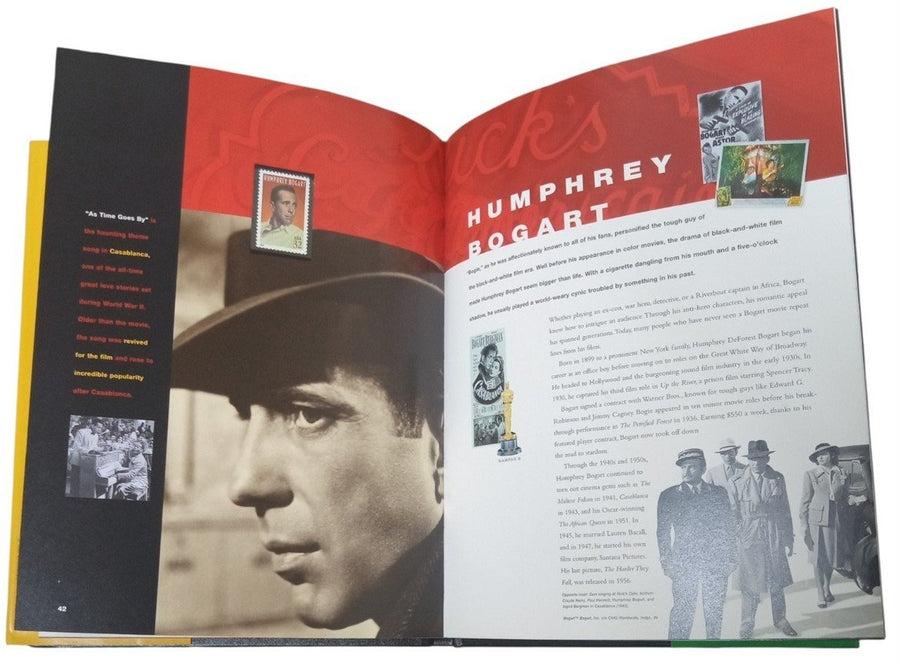USPS 1997 Commemorative Stamp Collection Bugs Bunny Humphrey Bogart Vintage