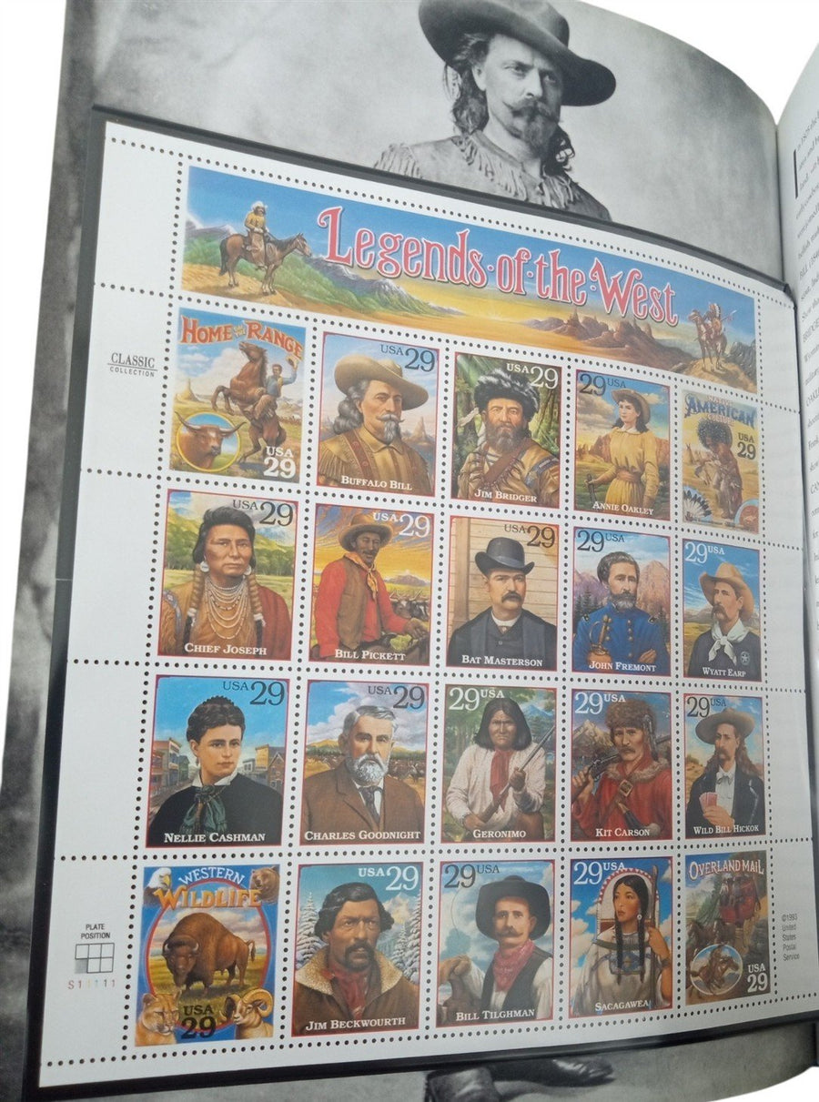 USPS 1994 Commemorative Stamp Collection Norman Rockwell Billie Holiday