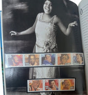 USPS 1994 Commemorative Stamp Collection Norman Rockwell Billie Holiday
