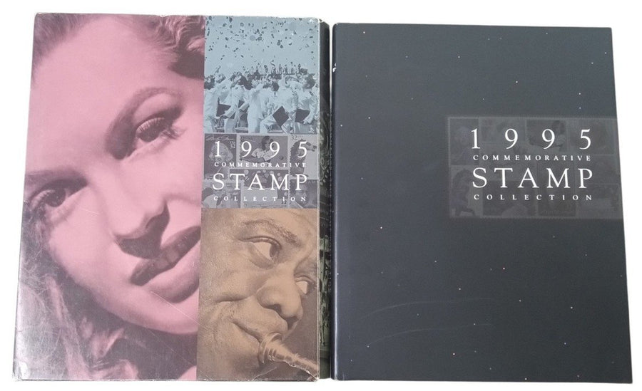 USPS 1995 Commemorative Stamp Collection Louis Armstrong Marilyn Monroe