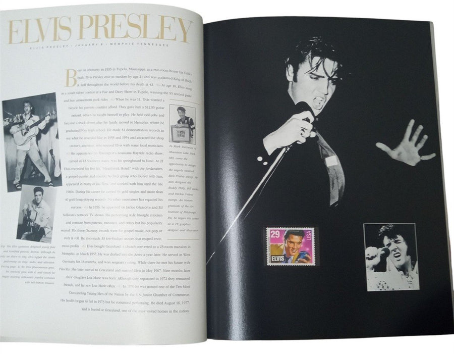 USPS 1993 Commemorative Stamp Collection Elvis Presley Collectible Memorabilia